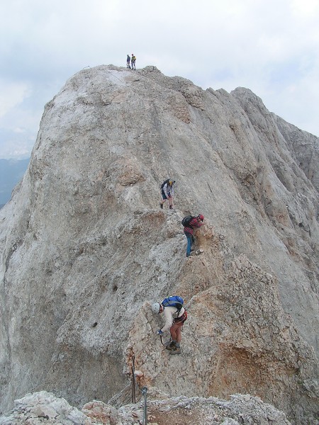 FERRATA ETERNA NA PUNTA SERAUTA 2962 M